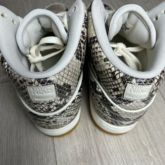Nike Air Python Cream Snakeskin Leather - Picture 8 of 8